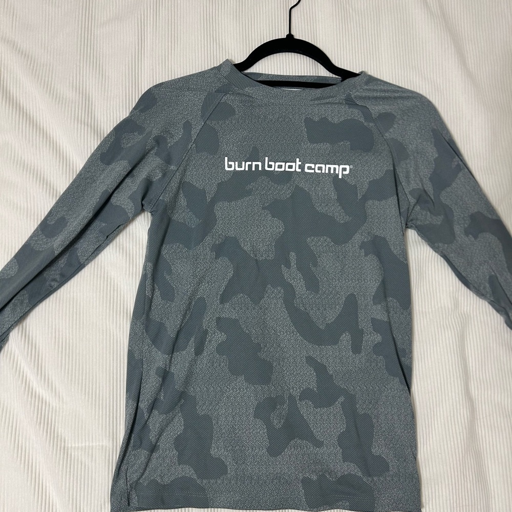 Burn Boot Camp Camouflage Long Sleeve Shirt